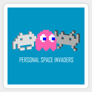 invaders II Sticker